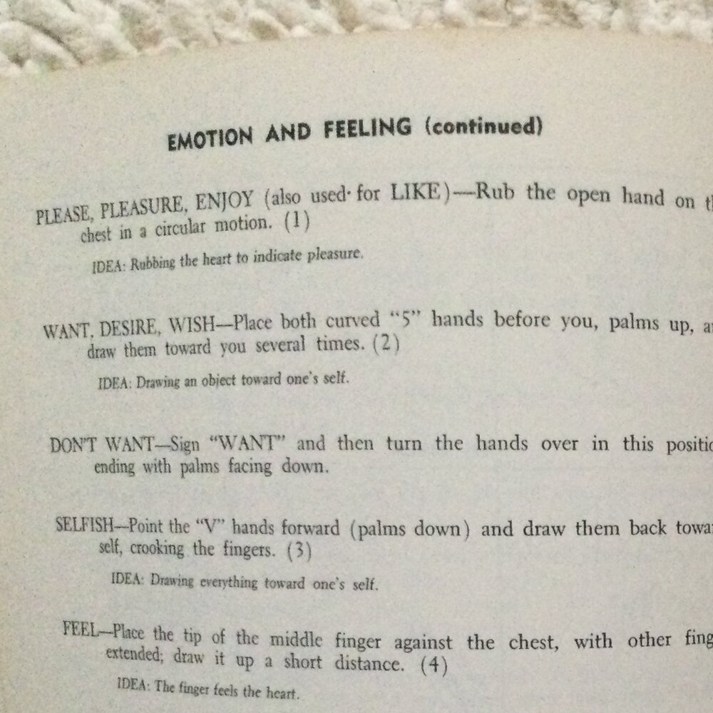 Sign Language Book - Picture 6 of 9